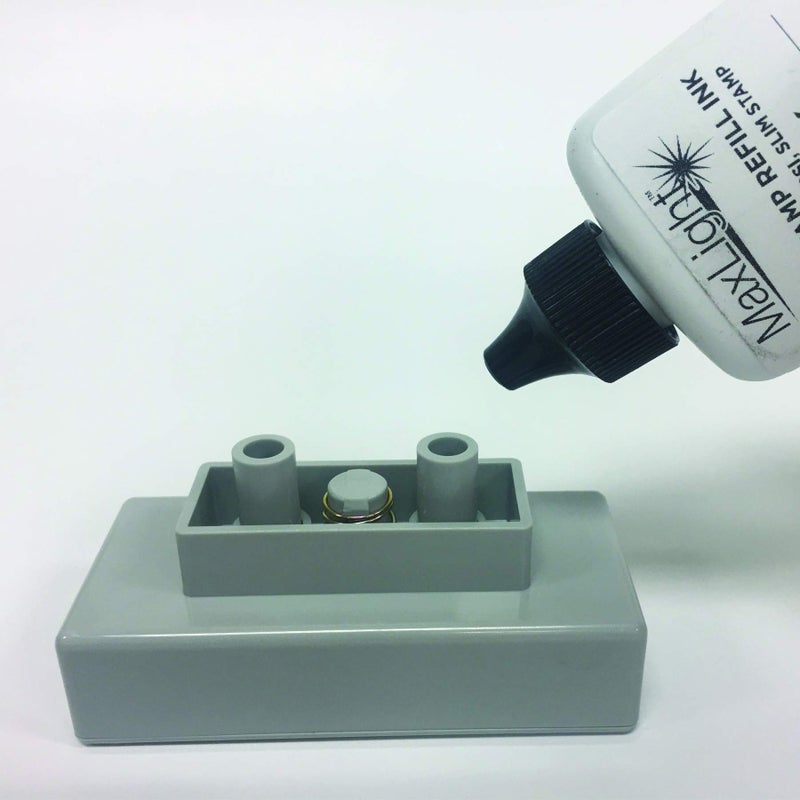 Trodat ML2OZ-BLK Maxlight Refill Ink 2oz Bottle Color Black - Image 3